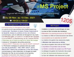 Nouvelle de formation sur Le Management des projets & MS Project